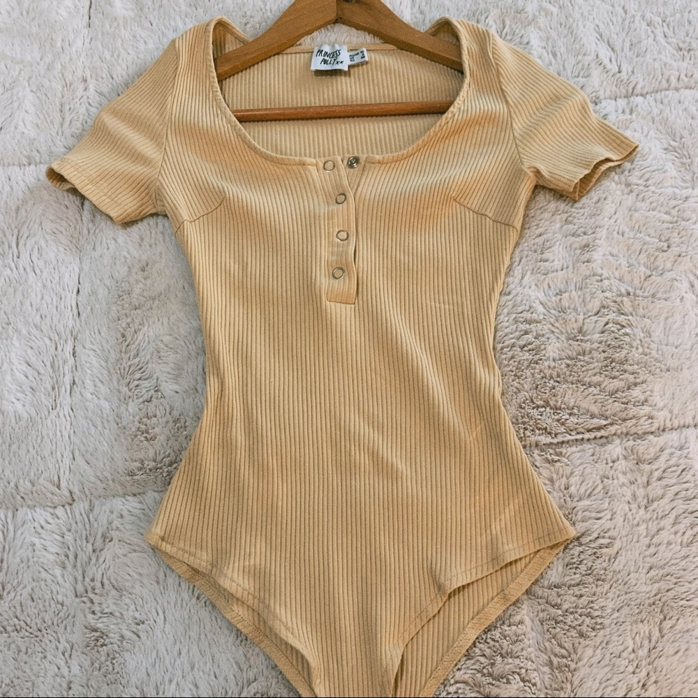 PRINCESS POLLY BODYSUIT TAN